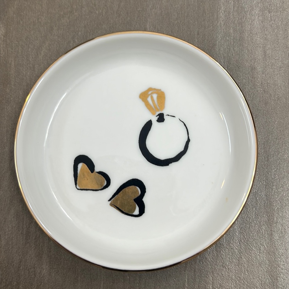 Kate Spade Lenox Daisy place trinket dish